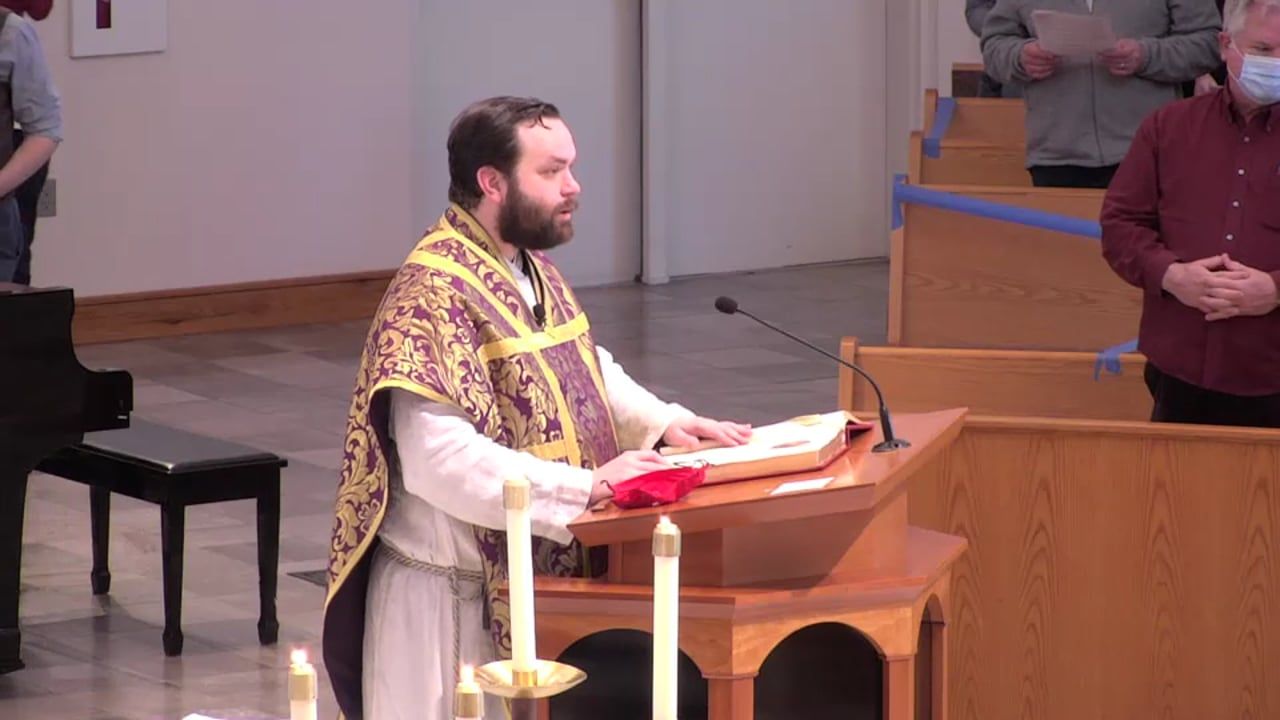 Fr. Adam's Homily - Second Sunday of Lent