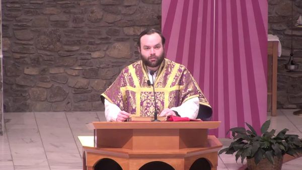 Fr. Adam's Homily - 1st Sunday of Advent