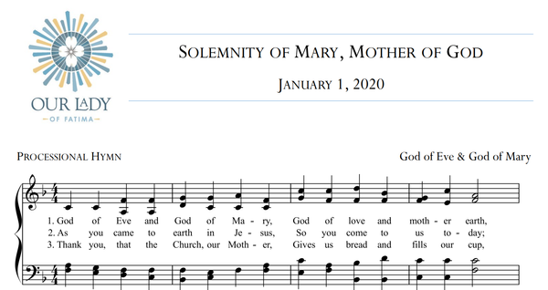 Worship Aid - January 1