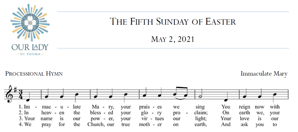Worship Aid for Sunday, May 2, 2021