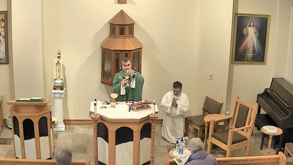 Friday Morning Mass - November 19, 2021